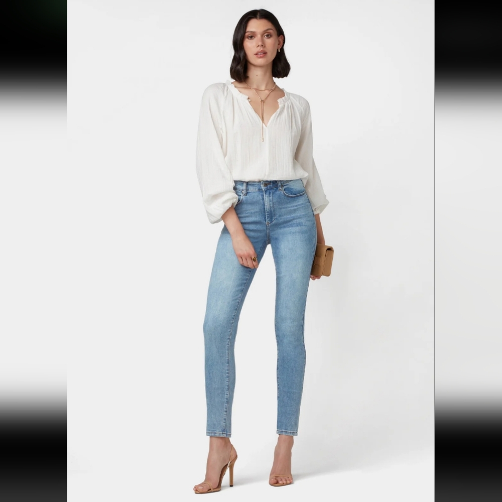 ALLOY Blue Skinny Jeans Classic Fit